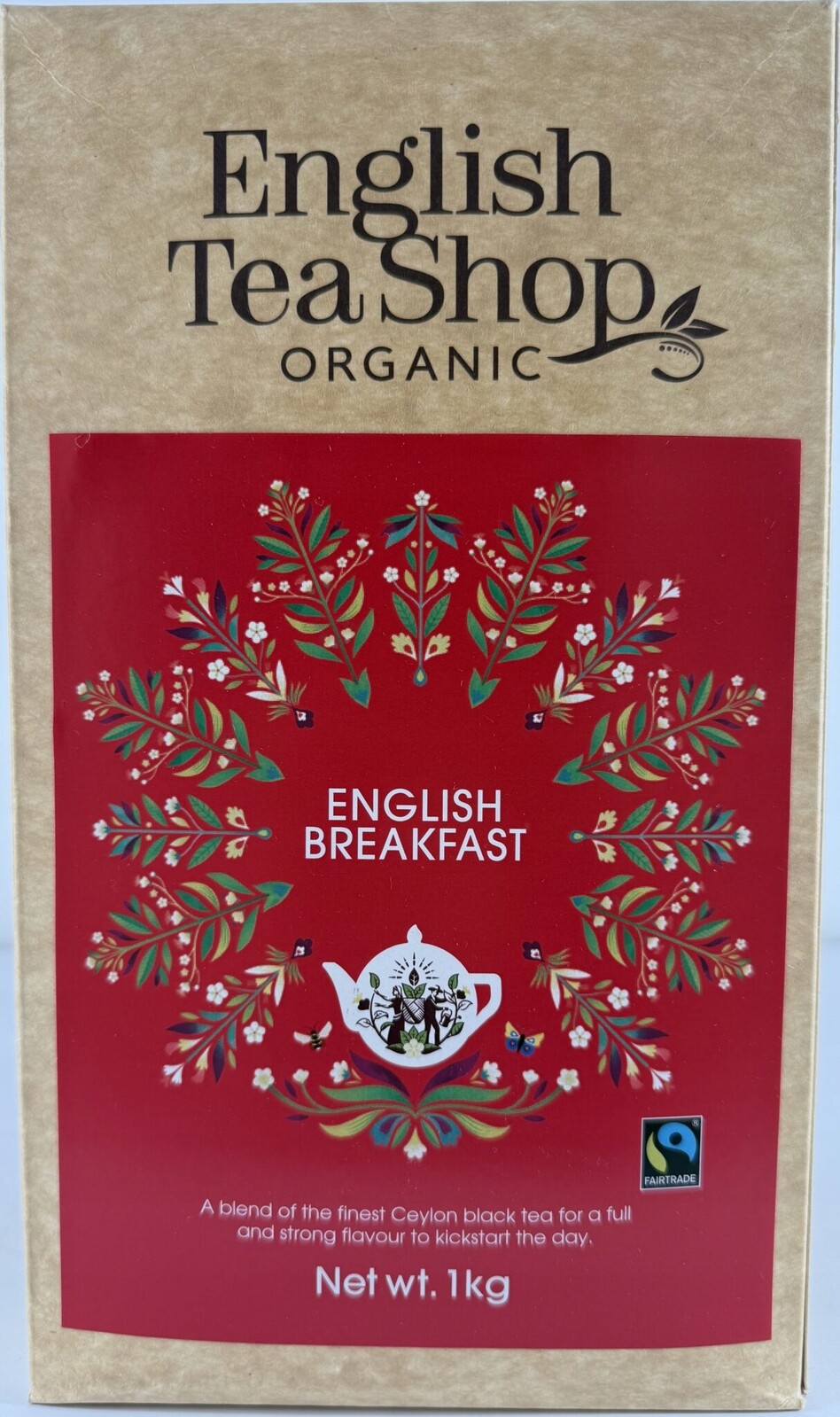 English Breakfast Bio 1 kg – Čaj Fairtrade Gastronomie