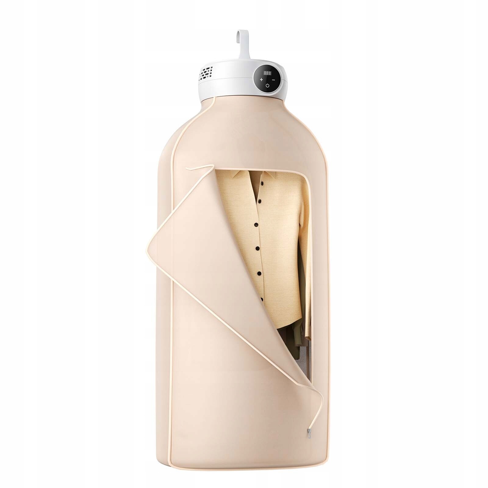 Elektryczna Suszarka Do Ubrań 600W Z Podgrzewaczem Ptc I Wyświetlaczem Led