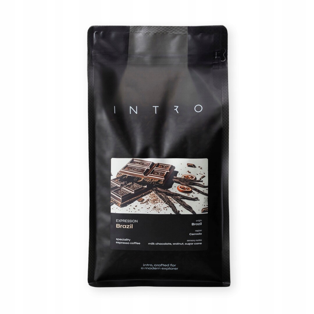 Káva zrnková 1 kg Brazílie Cerrado čerstvě pražená, speciální Intro