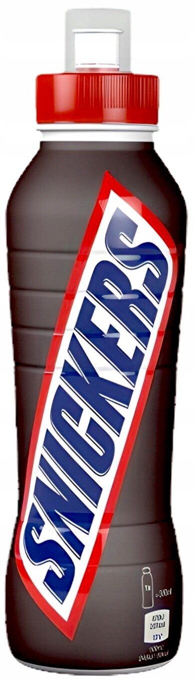 Snickers Mléčný nápoj s příchutí čokolády, karamelu a oříšků 350 ml 8 Kusů
