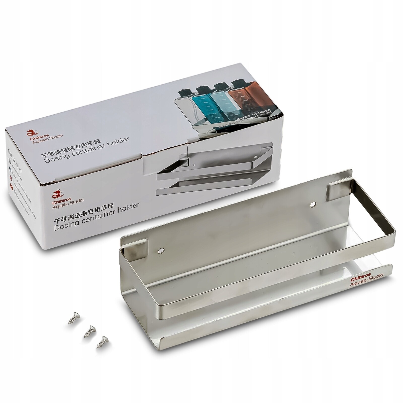 Držák Stojan Na Láhve Nádoby Pro Automatický Dávkovač Ocel Nerez