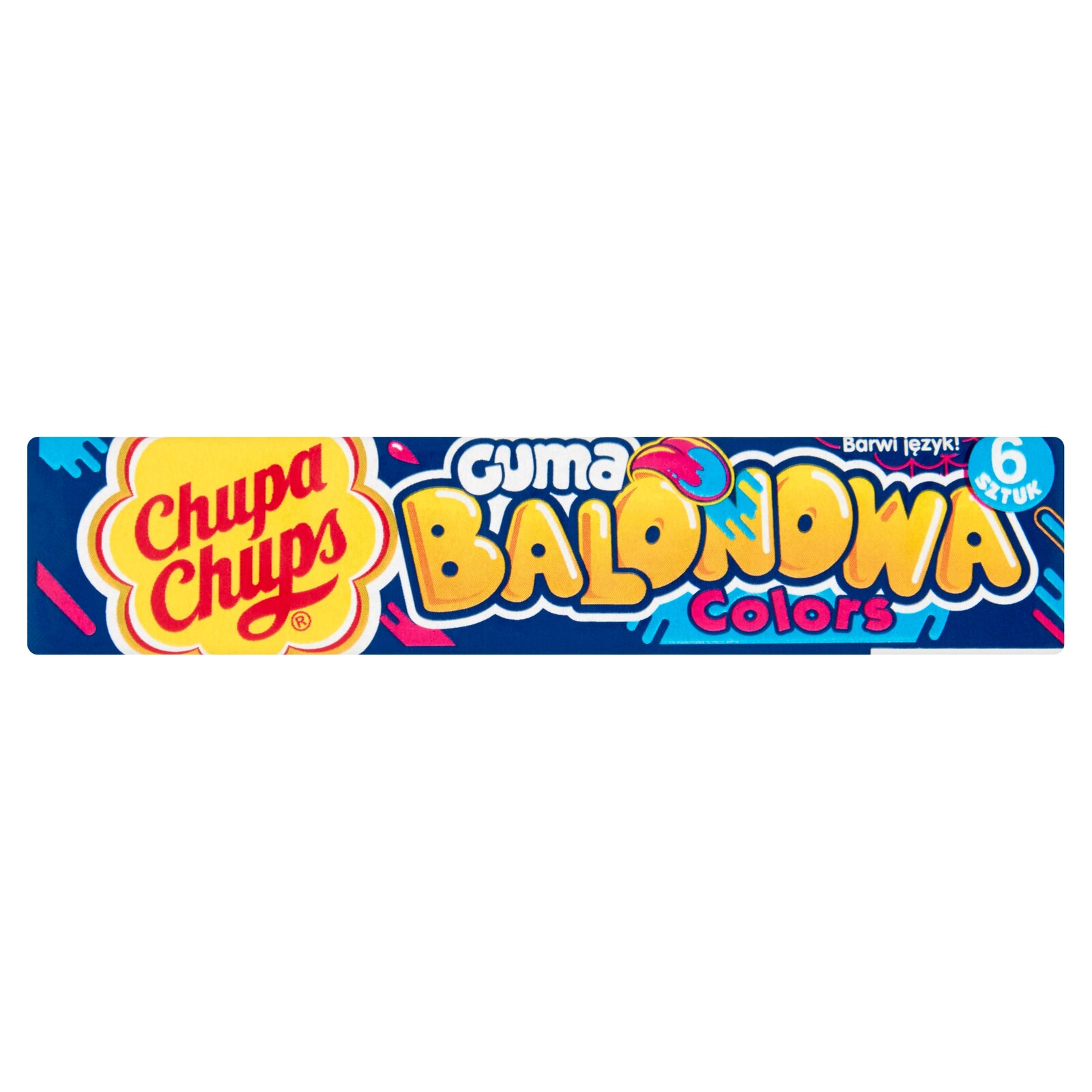 Žvýkačka s příchutí modré maliny Chupa Chups Colors 20 ks 27,6 g