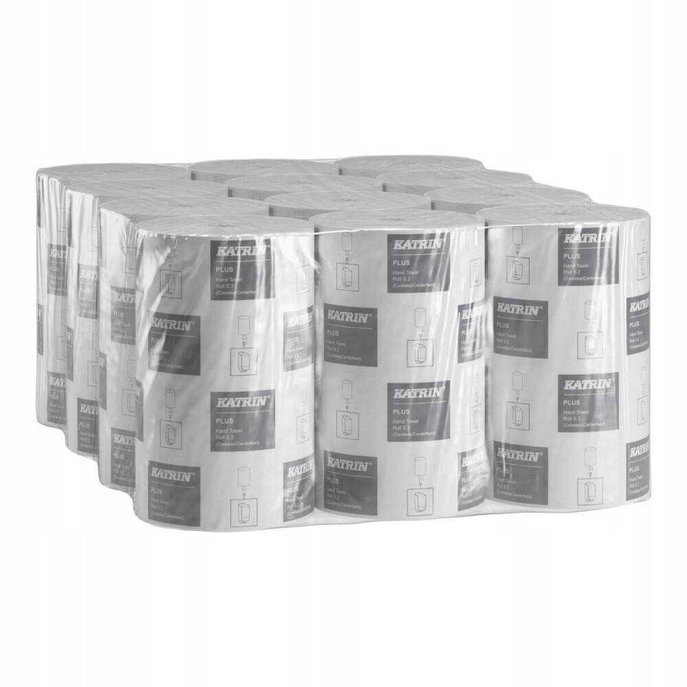 Papírový ručník v roli Katrin Plus S2 60 m, 12 rolí