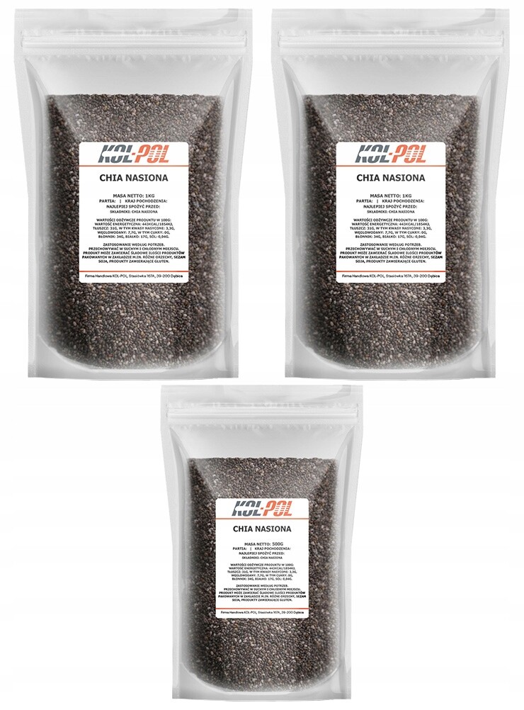 chia semínka 2,5kg šalvěj hispánská kvalita