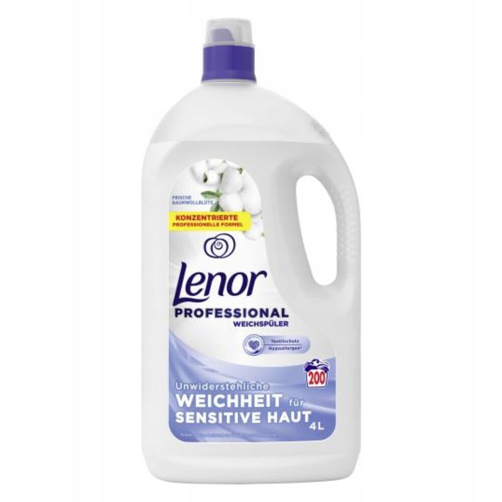 Lenor Professional Tekutá Aviváž Sensitiv 4 L 200 Praní