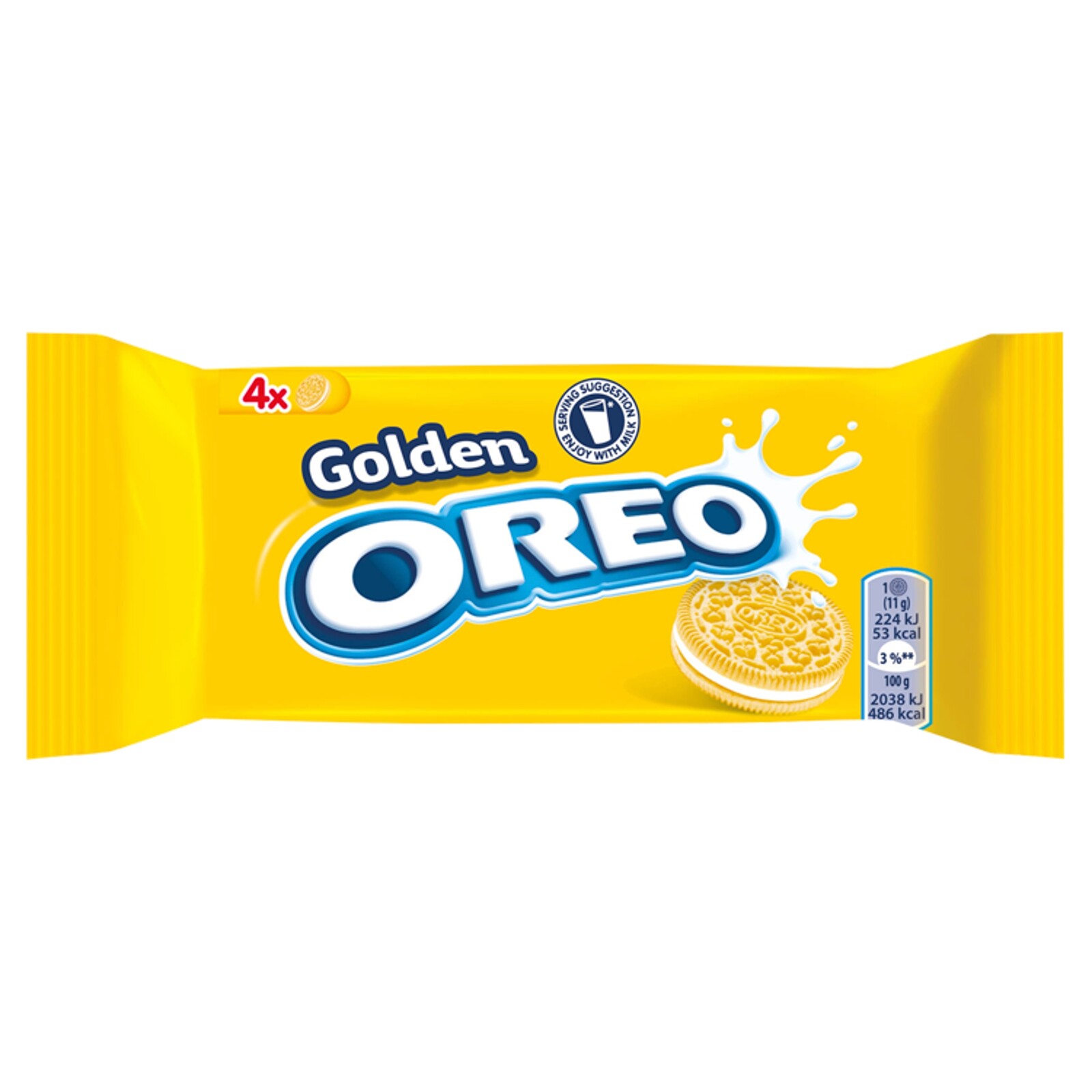 Sada Oreo Golden Sušenky s náplní s vanilkovou příchutí 44g 32 kusů