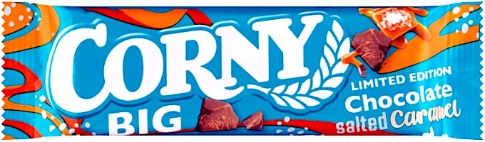 Corny Big cereální Tyčinka se slaným karamelem 40g 24 ks