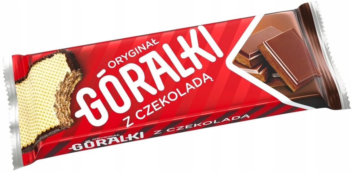 Sada Góralki s čokoládou Oplatek v kakaové polevě, náplň 45g 36 Ks