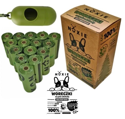 Sáčky Na Psí Exkrementy Bio Nádoba 48 Rolí 720KS Biologicky Odbouratelné