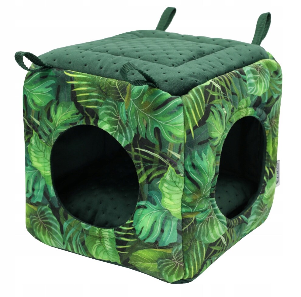 Kraina Tuptusia Rajská zahrada domeček kostka dva vchody