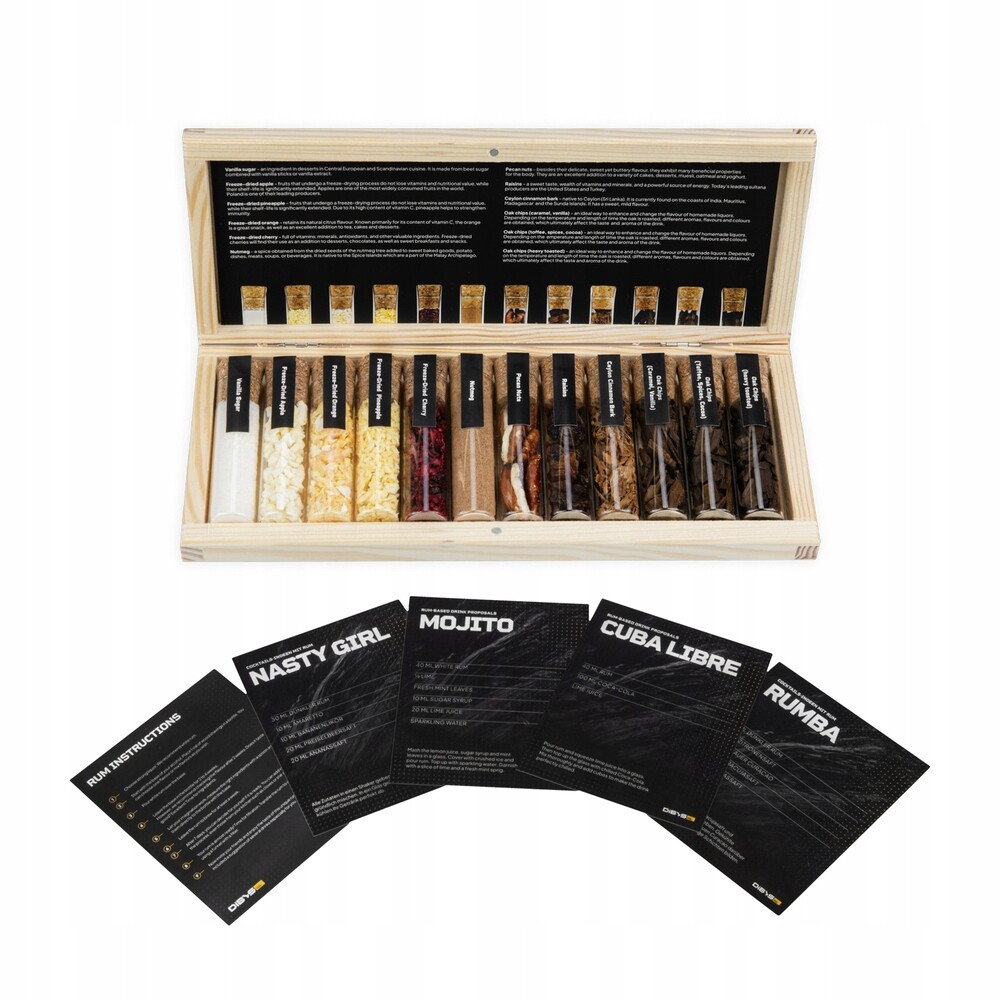 Sada Koření Na Výrobu Rumu 12X20ML v2