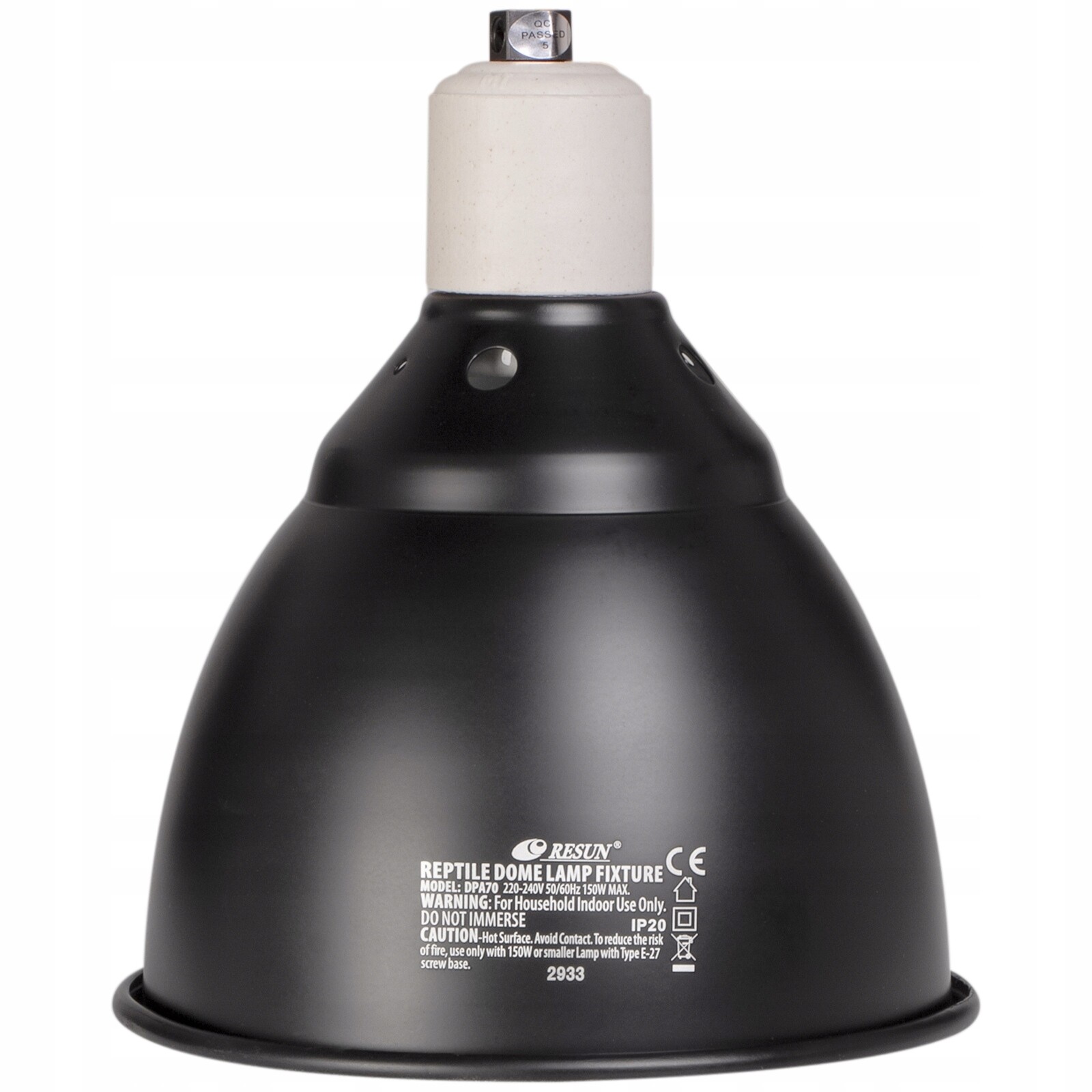 Lampa Pro Vytápění Terária Na Žárovku Uvb Emiter E27 150W Pro Plazy