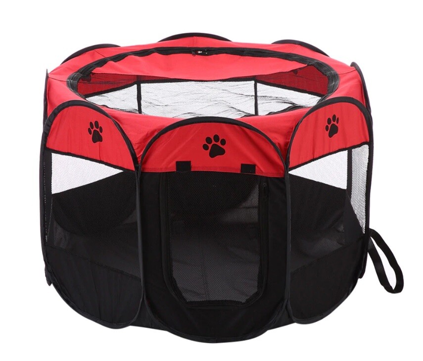 2 x Skládací Kotec Lehká Pro Psa Kočku Králíka Štěňat Pelíšek Do Domácnosti X