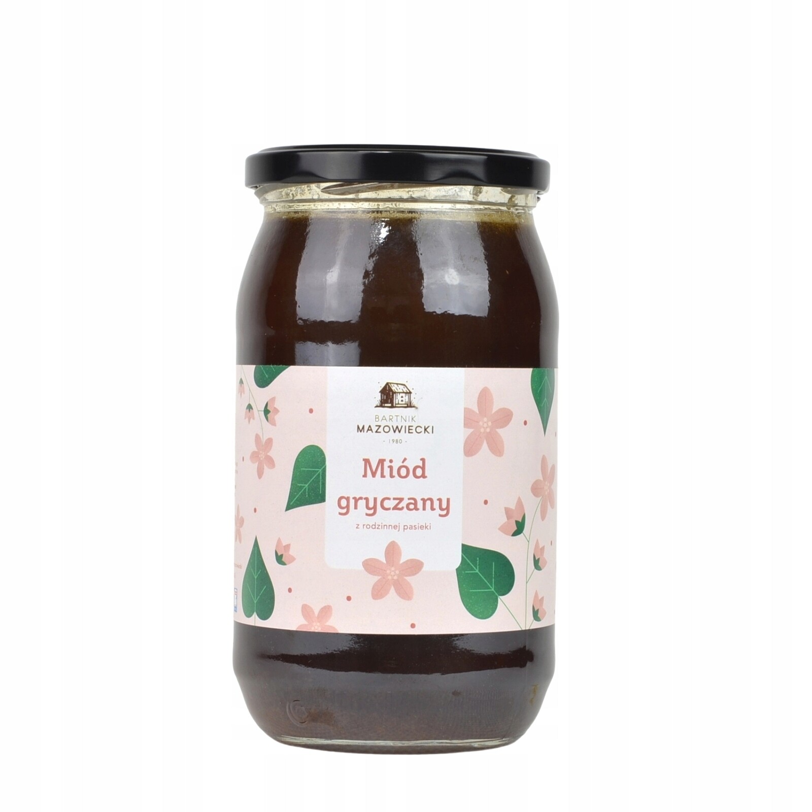 Pohankový med 1000 g Bartnik Mazowiecki