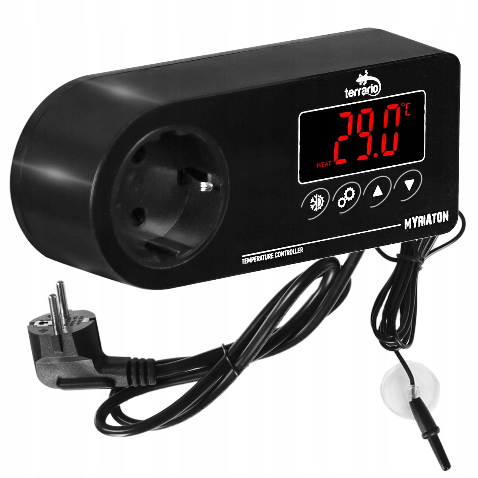 Elektronický Termostat Do Terária, Regulace Teploty LCD Sonda