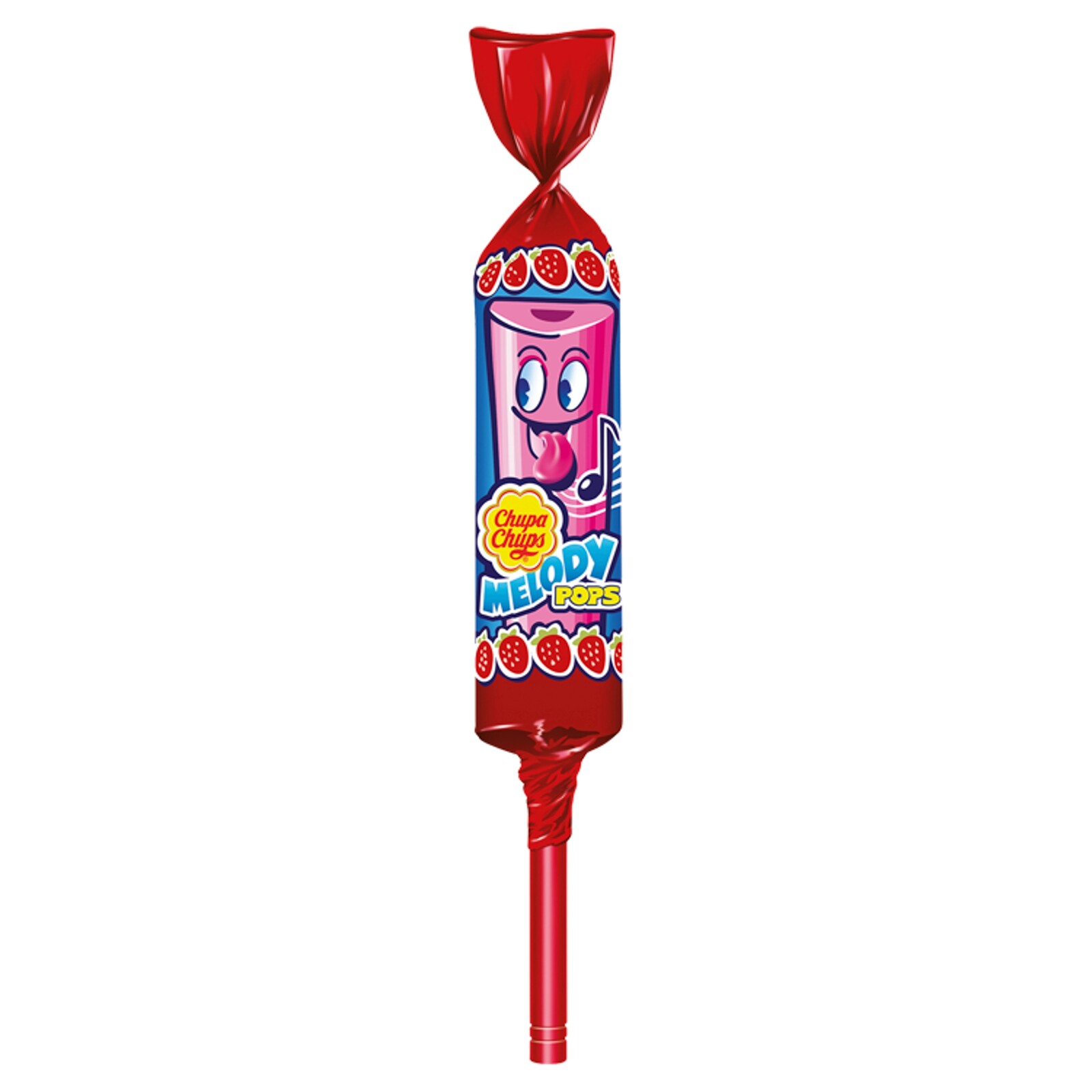 Chupa Chups Melody Pops Lízátko s píšťalkou hrající 15 g x 48 Kusů