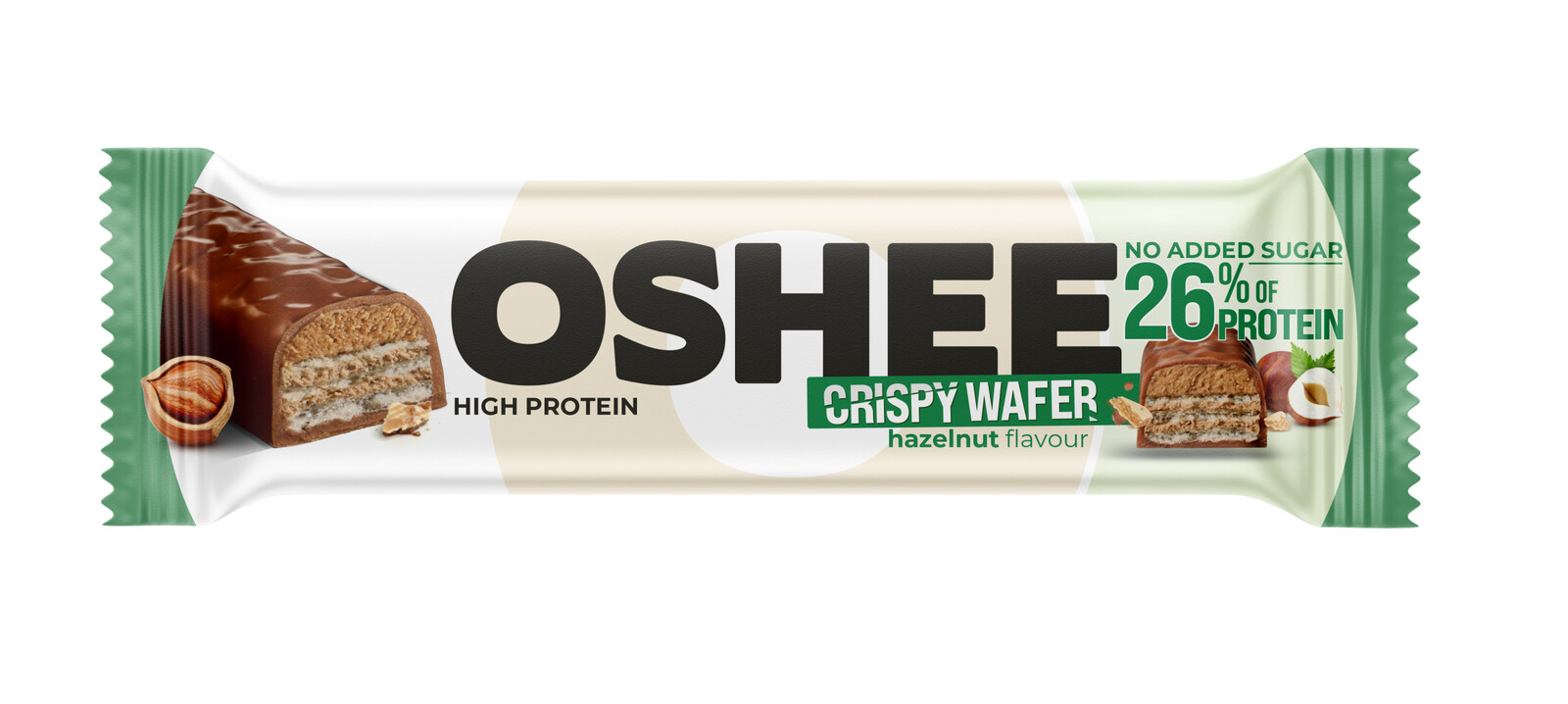 Sada Oshee Crispy Proteine Bar Ořech 12 ks 37 g