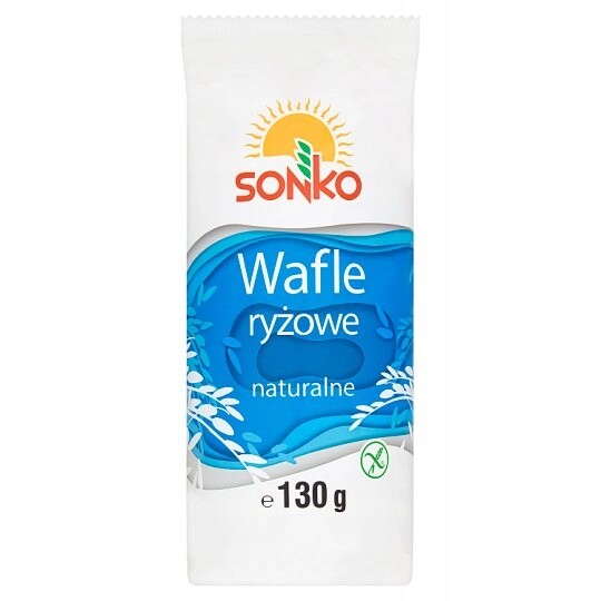 Sonko Rýžové oplatky Přírodní 130 g (op16 Ks)