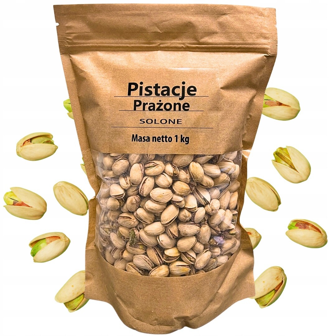 Pistácie pražené solené 1 kg Usa 1000 g velké čerstvé přírodní ořechy 1 kg