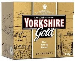 Černý Instantní Čaj Yorkshire Gold 80 ks 250 g.