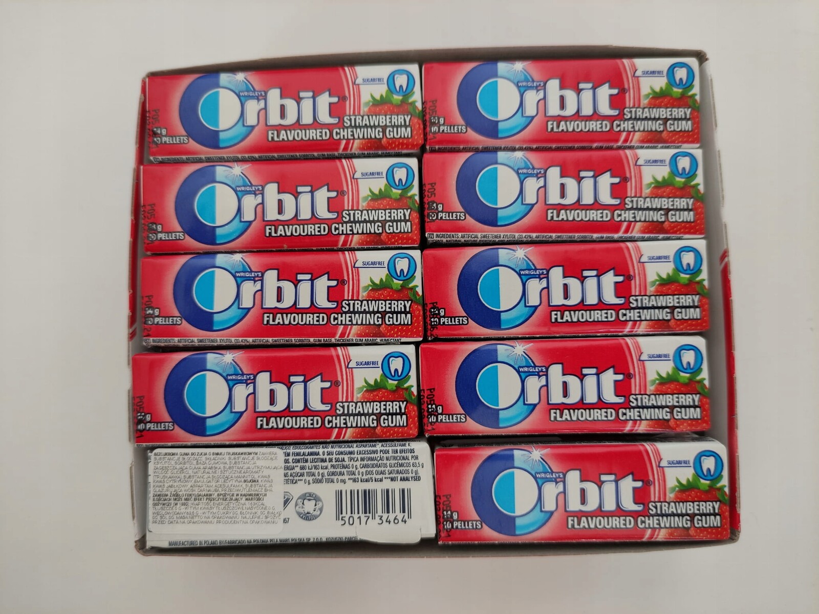 Orbit Strawberry 14g x 30ks
