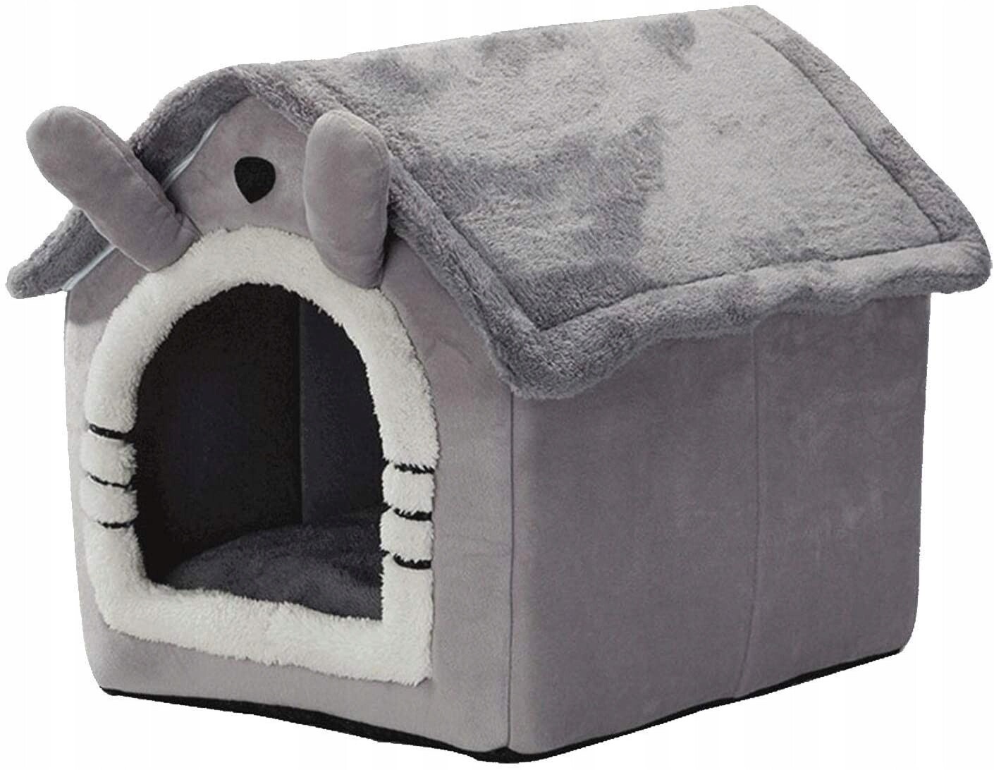 2 x Domeček Pro Kočky Psa Pelíšek Buda Pelíšek Potah Kotec Polštář Kan