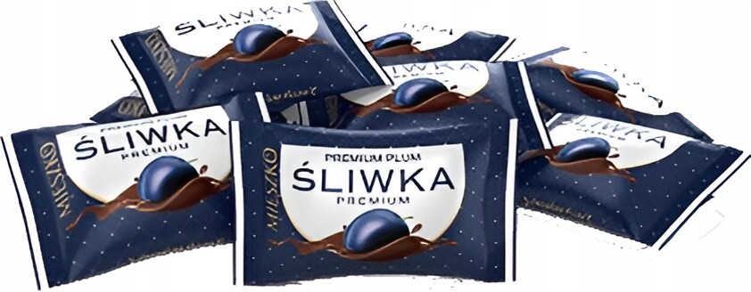 Mieszko Švestka Premium zalitá kakaovým krémem 1000 g