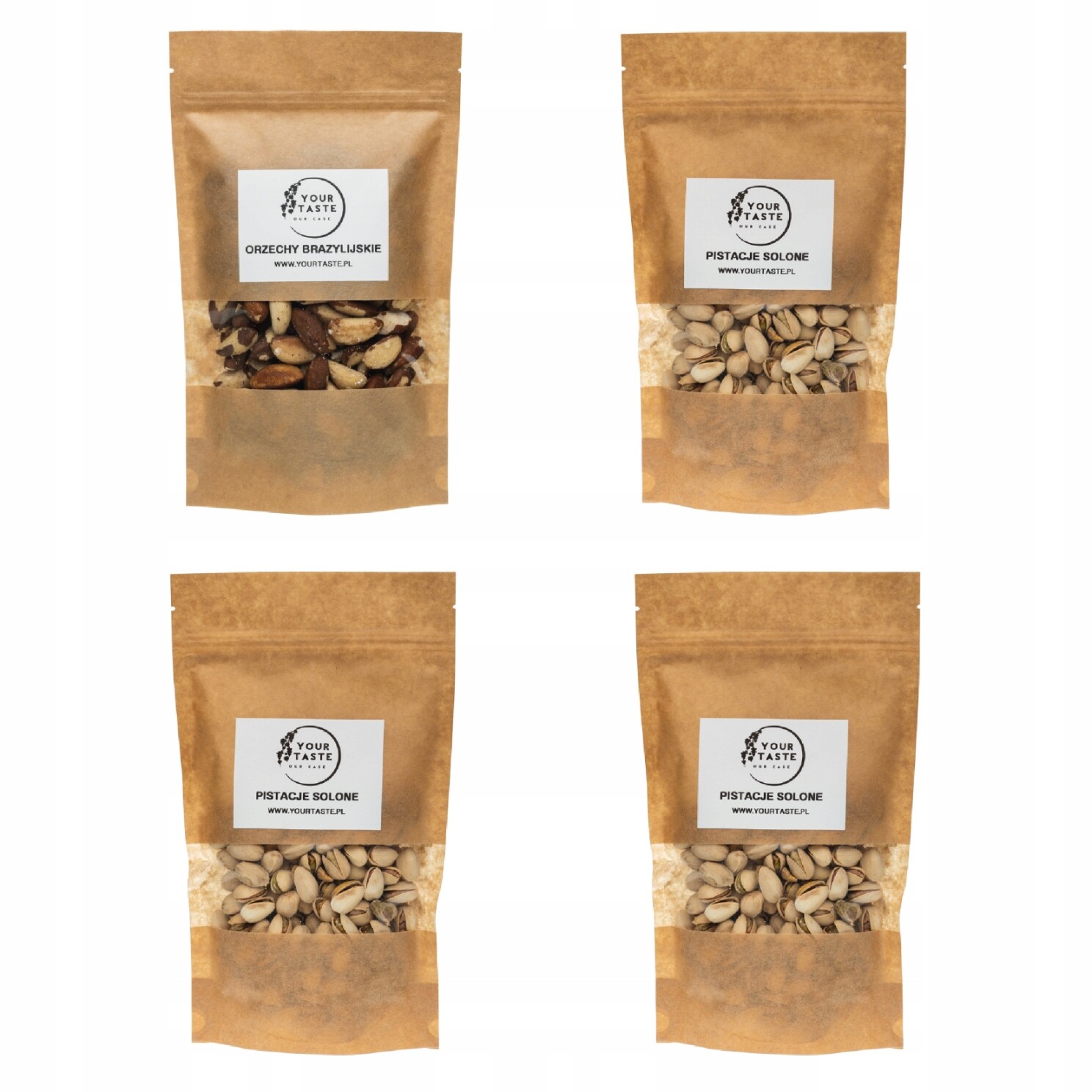 Sada 3x Pistácie solené 500g Para ořechy 500g