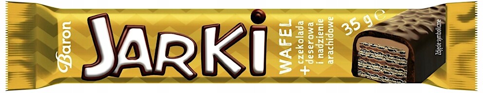 Tyčinky Jarki v dezertní čokoládě Zlaté Neo-Novka Baron 35 g x 24 kusů