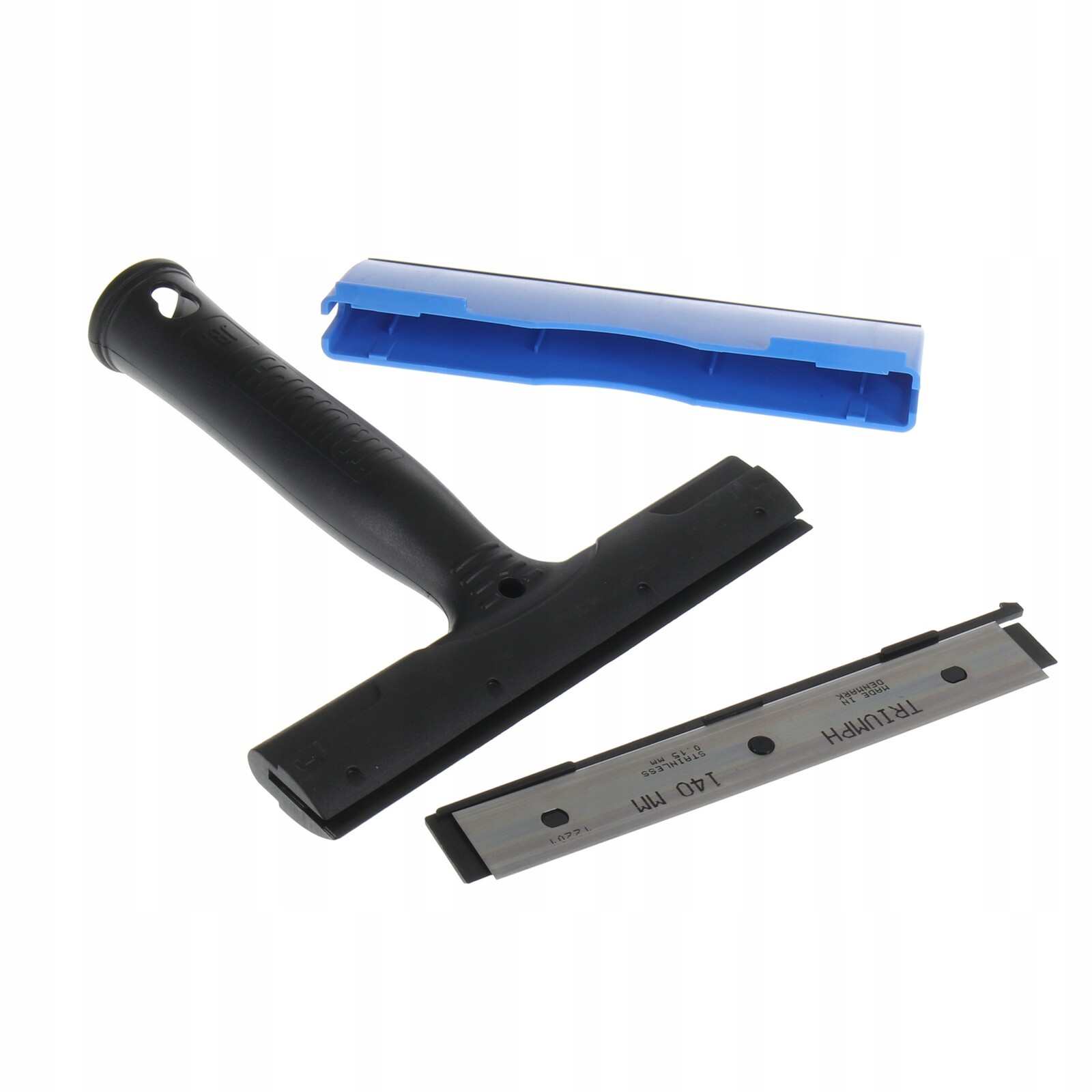 Nástroj 2V1 Škrabka Na Čištění Skel Akvária, Gumová Čepel Řas