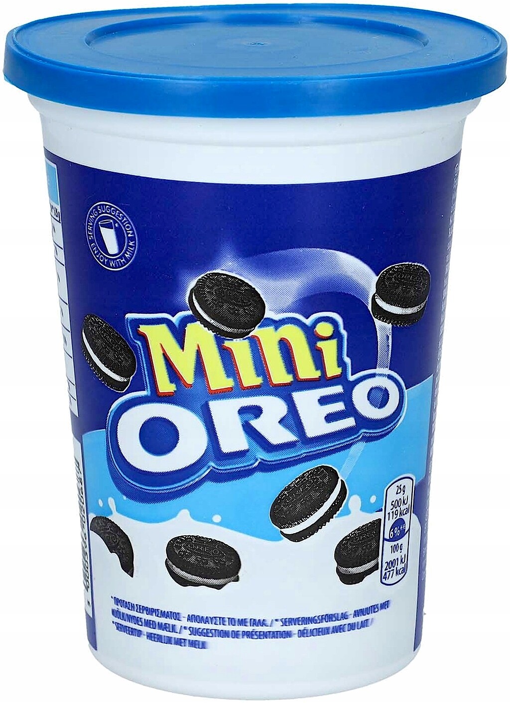 Sušenky Oreo Mini s vanilkovou náplní Marikzy v americkém hrnečku 8 ks 115 g