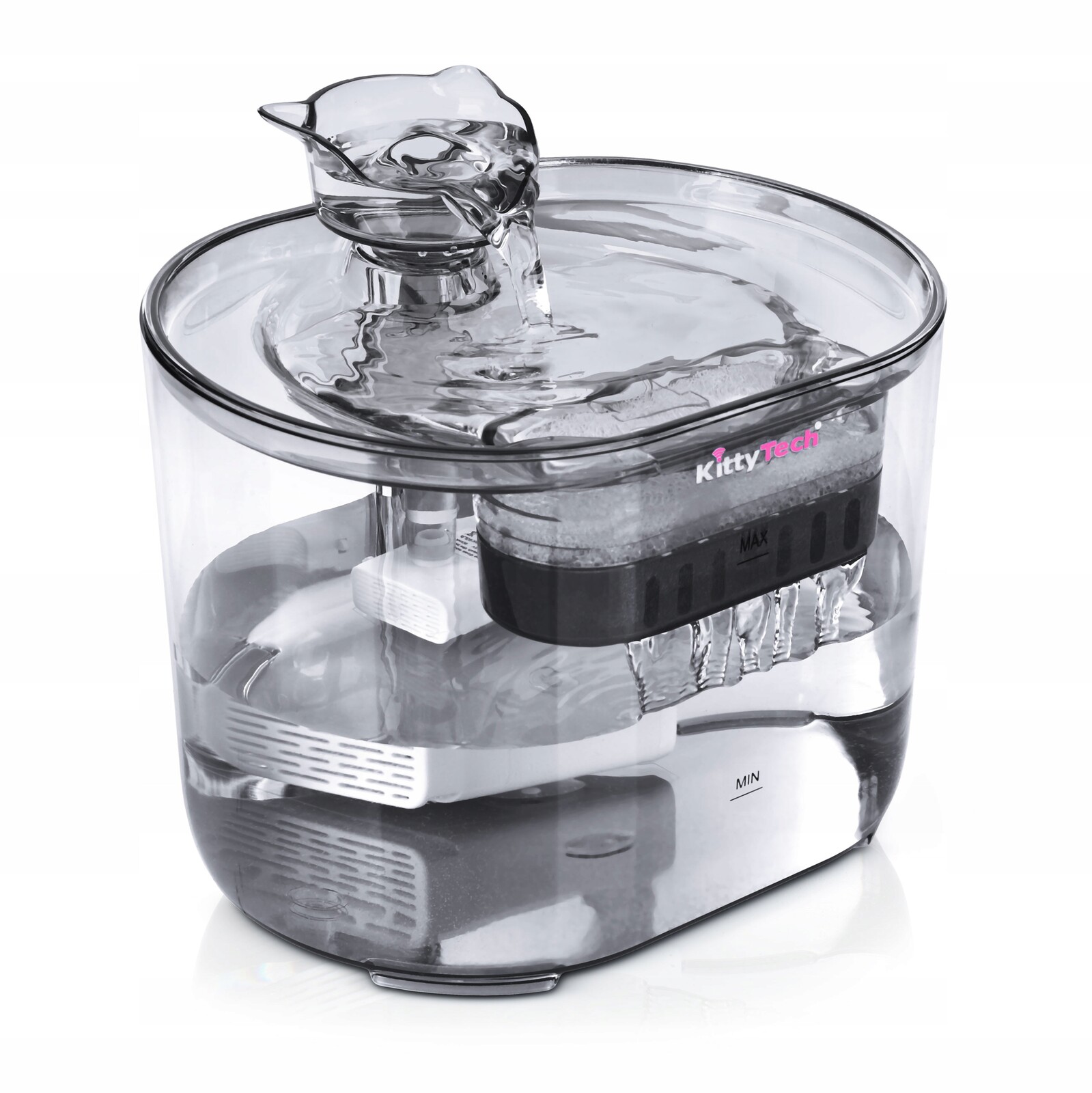 Fontána s napáječkou pro pro kočky psa králíka MeowMist KT30001NA-T KittyTech