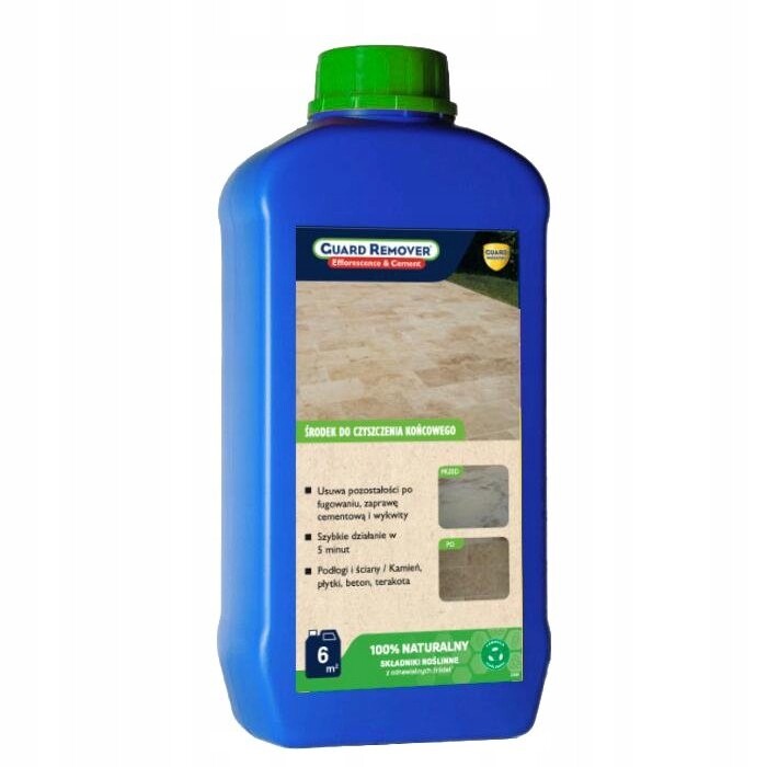 Odstraňovač výkvětů, cementového mléka a usazenin z betonu Guard Remover Eco 1L