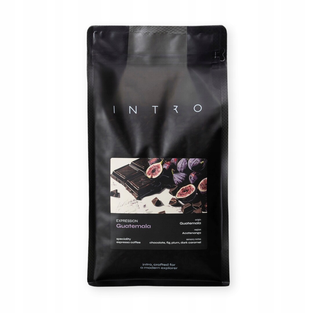 Káva zrnková 1 kg Guatemala Acatenango čerstvě pražená, arabica Intro