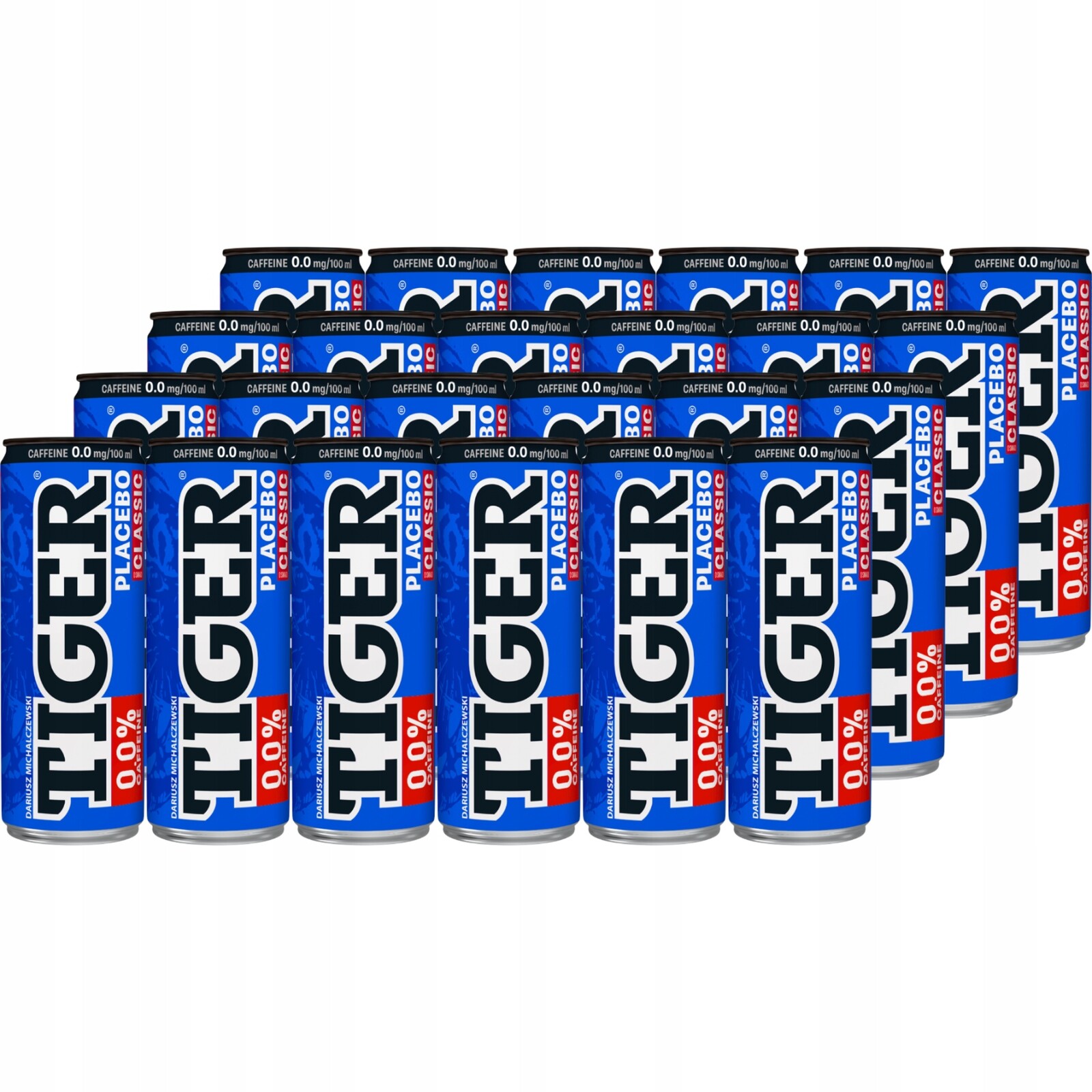 Tiger Placebo Sycený nápoj bez kofeinu 250 ml x 24 kusů