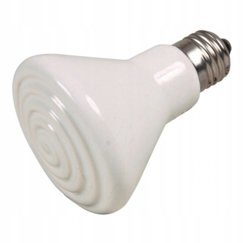 Žárovka Vyzařující Teplo Do Terária – Keramický Tepelný Zářič 150 W