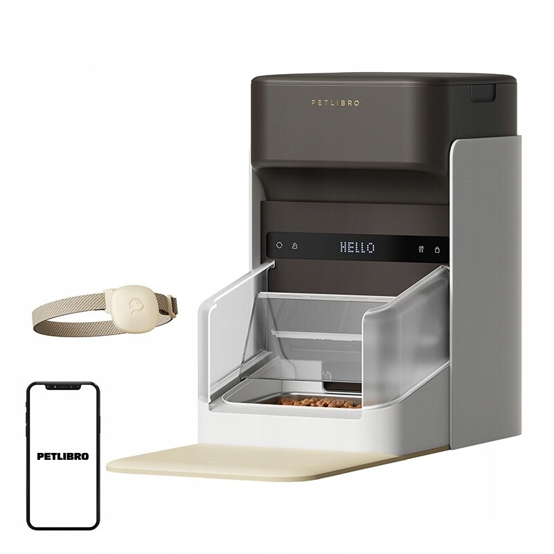 Petlibro Inteligentní automatický Dávkovač krmiva Rfid s obojkem 3 l