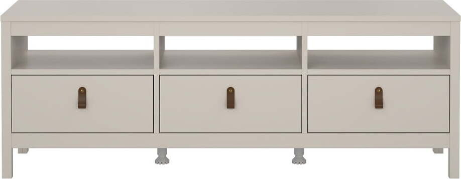 Šedobéžový TV stolek 151x54x38 cm – Tvilum