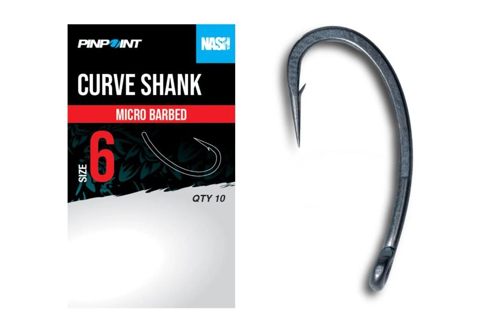 Nash Háčky Curve Shank Micro Barbed 10ks - vel.2