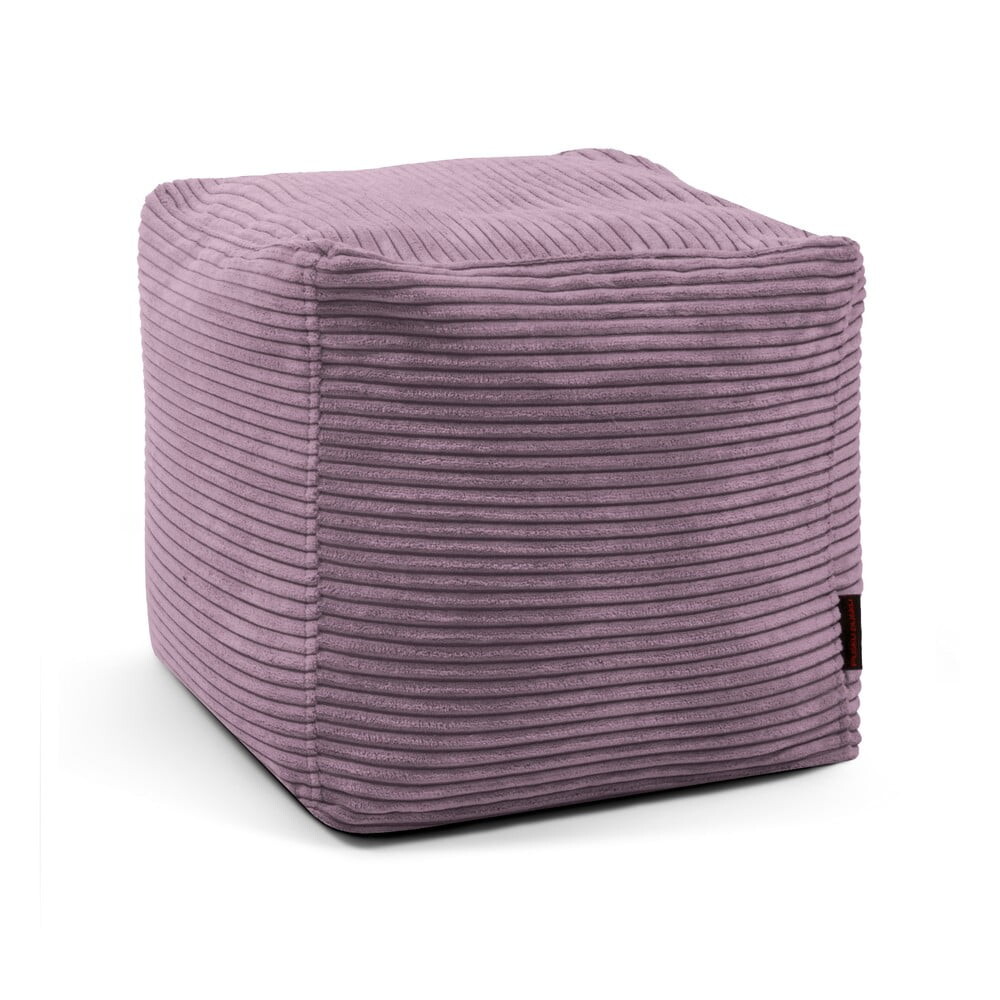 Fialový manšestrový sedací vak Up! MooG – SLOWDOWN