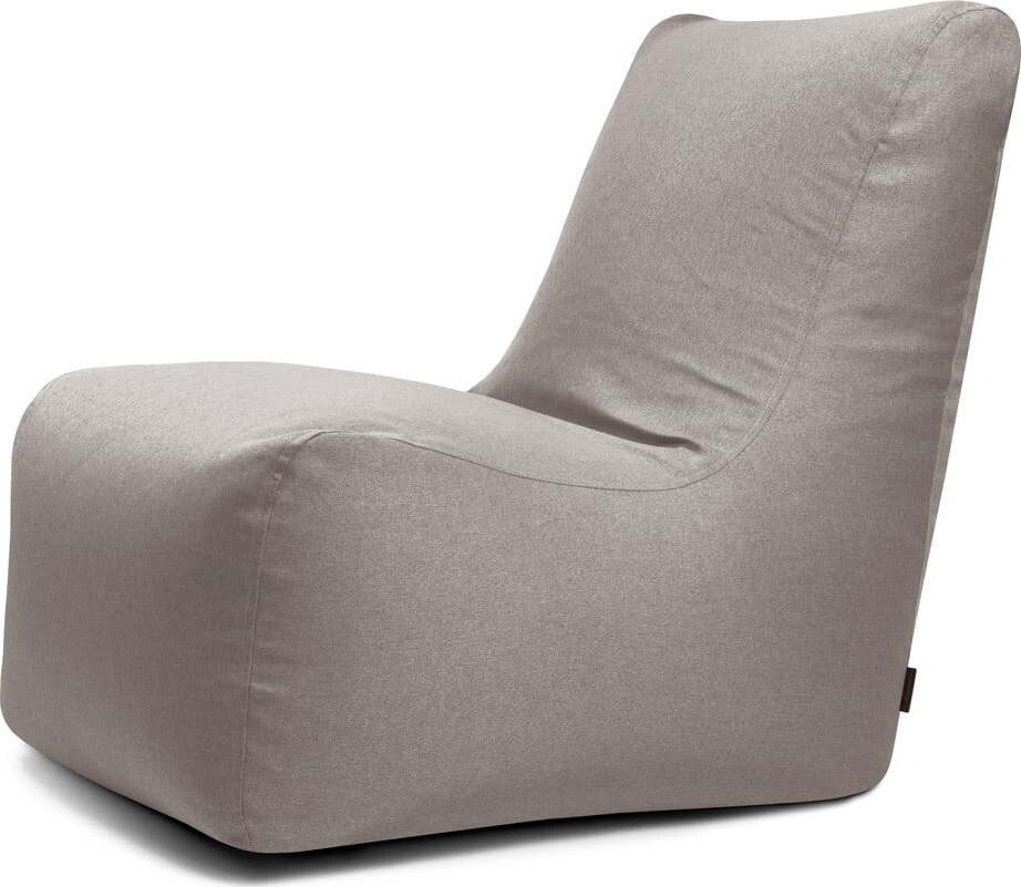 Šedobéžový sedací vak Seat Lounge – SLOWDOWN