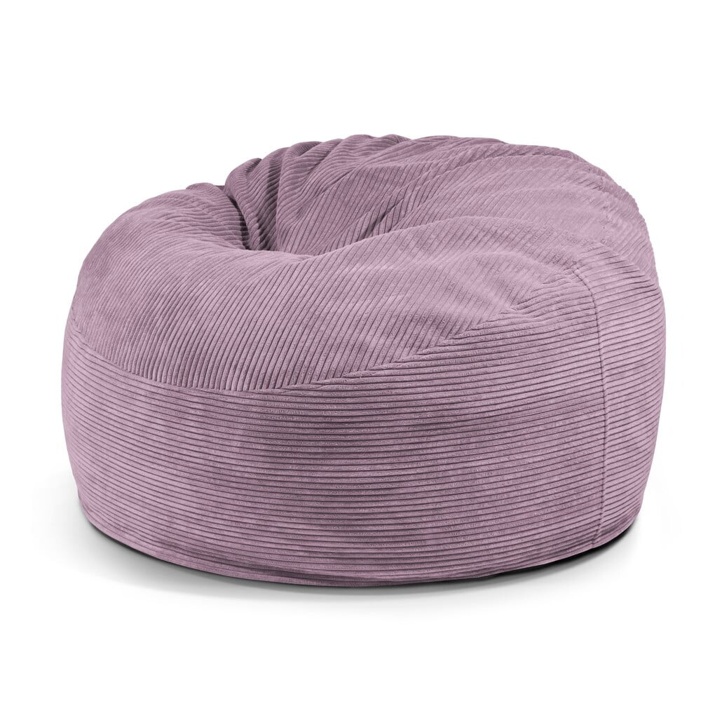 Fialový manšestrový sedací vak Om 110 – SLOWDOWN