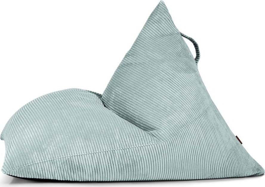 Manšestrový sedací vak v mentolové barvě Razz – SLOWDOWN