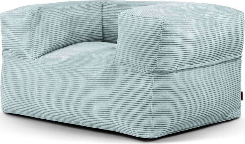 Manšestrový sedací vak v mentolové barvě MooG – SLOWDOWN