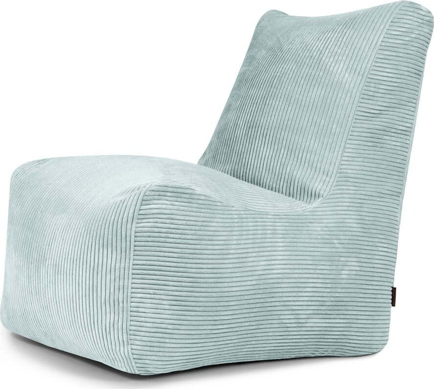 Manšestrový sedací vak v mentolové barvě Seat Lounge – SLOWDOWN