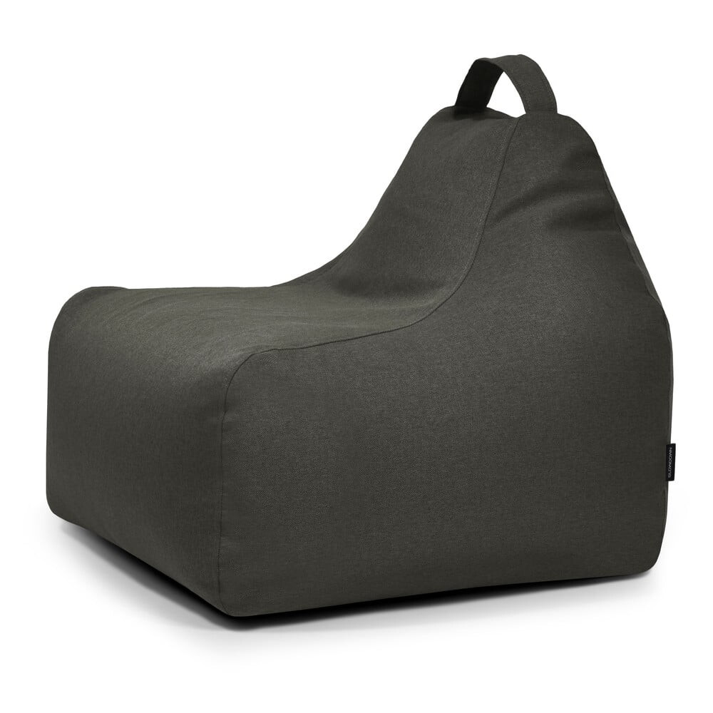 Tmavě šedý dětský sedací vak Game Amuse – SLOWDOWN