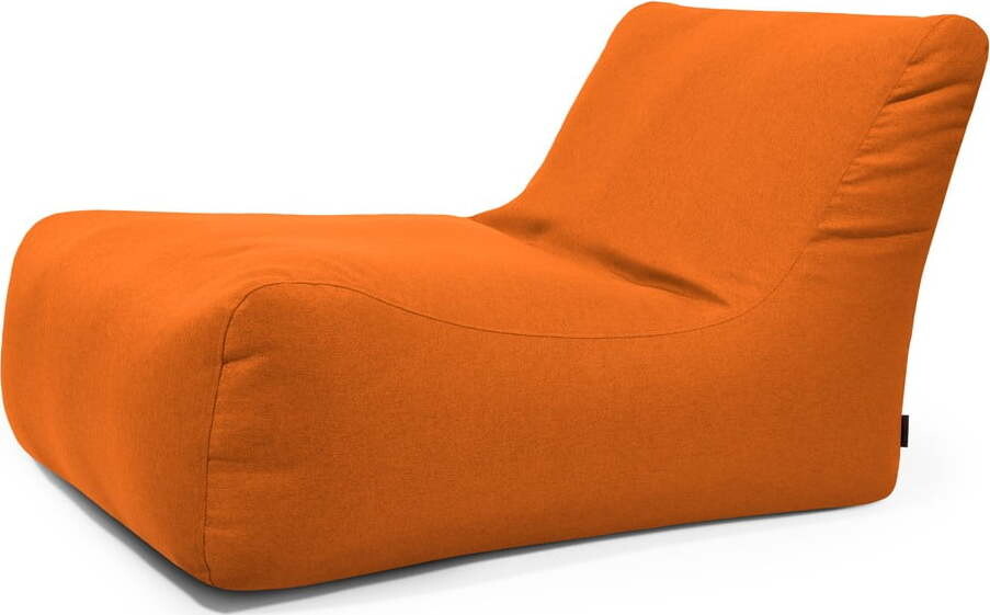 Oranžový sedací vak Lounge 100 – SLOWDOWN