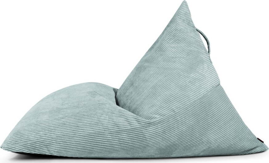 Manšestrový sedací vak v mentolové barvě Razzmatazz – SLOWDOWN