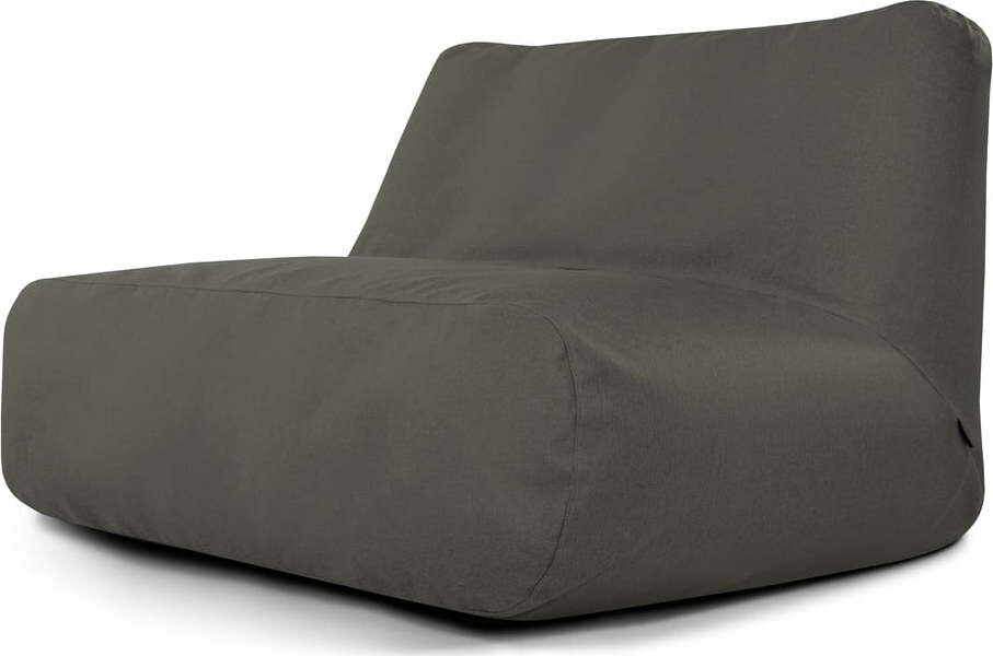 Tmavě šedý sedací vak Sofa Tube – SLOWDOWN