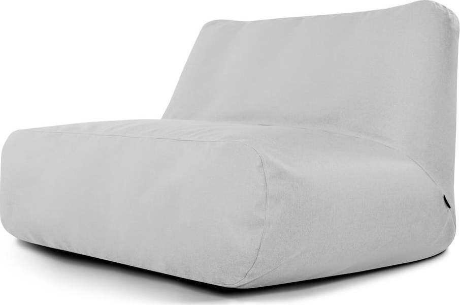 Světle šedý sedací vak Sofa Tube – SLOWDOWN
